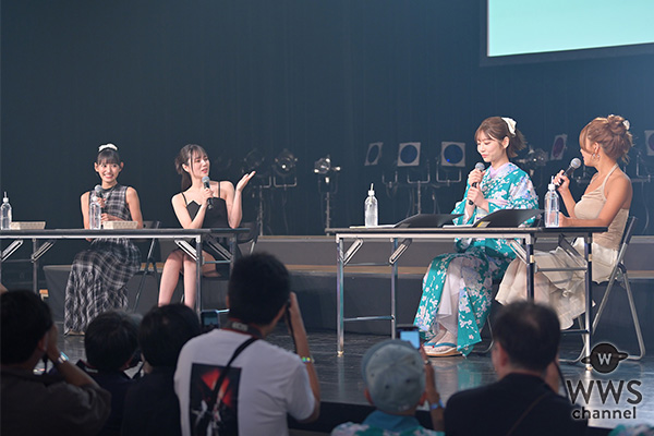 八掛うみ、涼森れむ、橋本梨菜と萌名の『TREND WAVE』公開収録の特別ゲストで登場！女子会トークで会場が盛り上がる！＜TREND GIRLS FESTIVAL＞