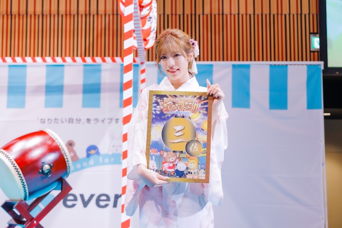 【インタビュー】結城あいな、浴衣姿で「超超祭」ランキング3位に輝いた感想を語る！「緊張したけど想像以上に楽しめた」