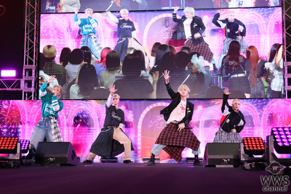 WOLF HOWL HARMONY、SNSで話題沸騰の「爆音」を熱唱！＜シンデレラフェス2025＞