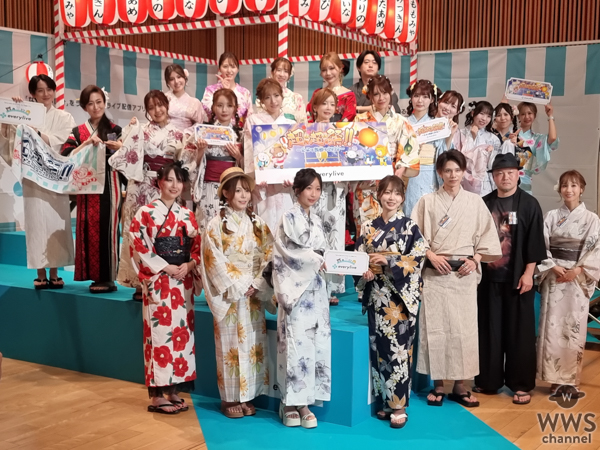 【ライブレポート】一ノ瀬なつみが1位に輝く！浴衣姿の「everylive」ライバーたちが魅せた超熱狂ステージ＜超超祭（超熱狂！超縁日祭！）〜えぶり夏祭り2025〜＞