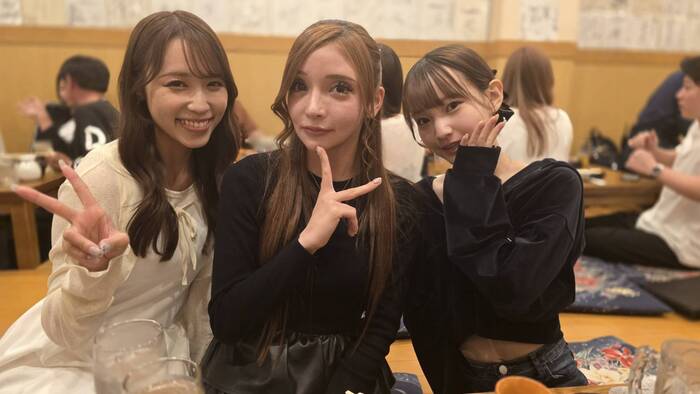 元AKB48・山本瑠香、元NMB48・山本光、福岡No.1人気キャバ嬢・高嶺乃アイラ3ショット公開！