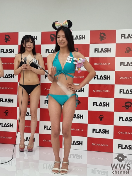 堀内佑琳加、カチューシャ姿で見事なバトン技を披露＜ミスFLASH2026 選考オーディション＞