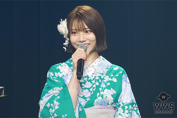 【動画】河北彩伽(萌名)、美しい着物姿で休日の過ごし方について語る！＜TREND GIRLS FESTIVAL＞