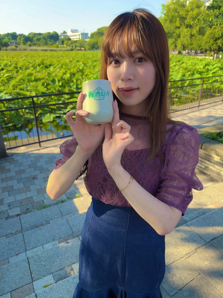 日本酒美人『天宮花南』上野公園で開催された全国梅酒まつりin 東京2025に訪問しオフショットを公開！