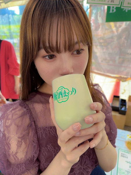 日本酒美人『天宮花南』上野公園で開催された全国梅酒まつりin 東京2025に訪問しオフショットを公開！