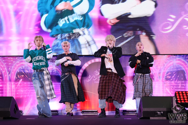 WOLF HOWL HARMONY、SNSで話題沸騰の「爆音」を熱唱！＜シンデレラフェス2025＞