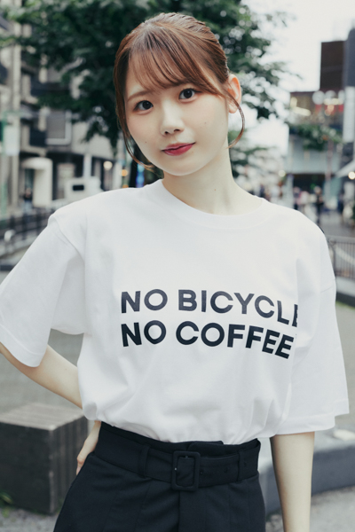 Hey!Mommy!佐々木ひまわりがNO COFFEE × J SPORTS コラボレーションアイテムNO BICYCLE NO LIFEの着用モデル大抜擢！