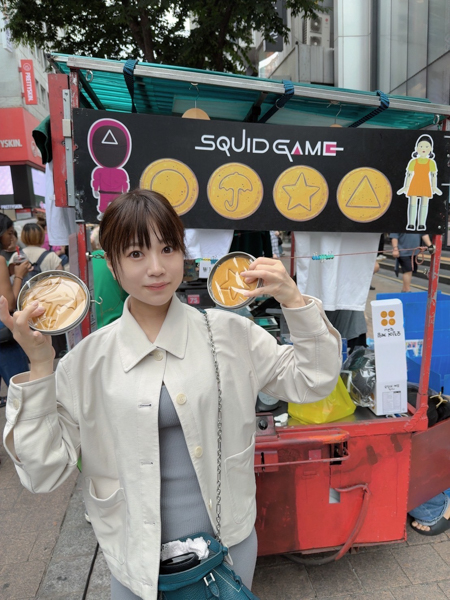 童顔すぎて可愛すぎると話題の『天宮花南』が初めて韓国を訪問し大興奮！韓国グルメを満喫したオフショットを公開。童顔すぎて可愛すぎると話題の『天宮花南』が初めて韓国を訪問し大興奮！韓国グルメを満喫したオフショットを公開。