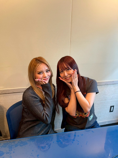 nutsモデル・まぁみ、白間美瑠と奇跡の美女2ショット！