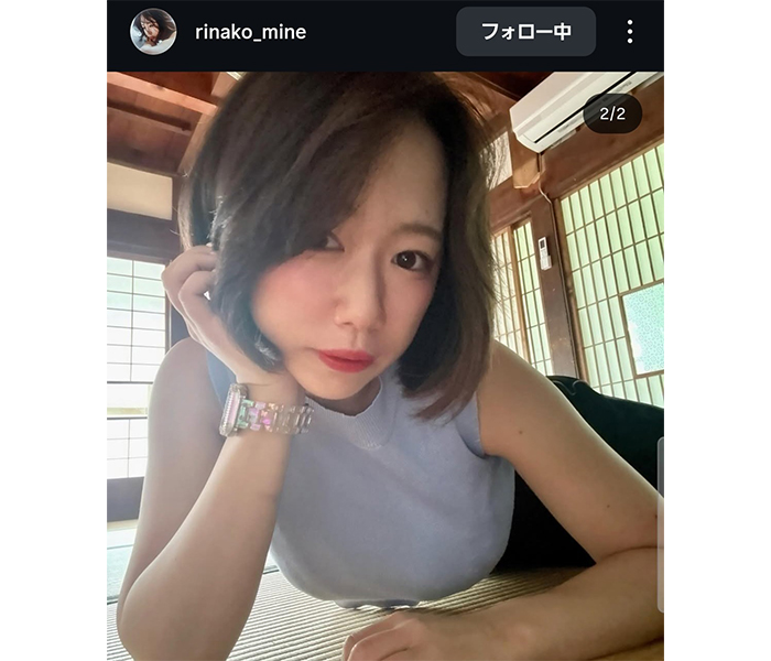 峰りなこ、大人の色気ダダ漏れ！セクシー這い寄りショットでファン悩殺！