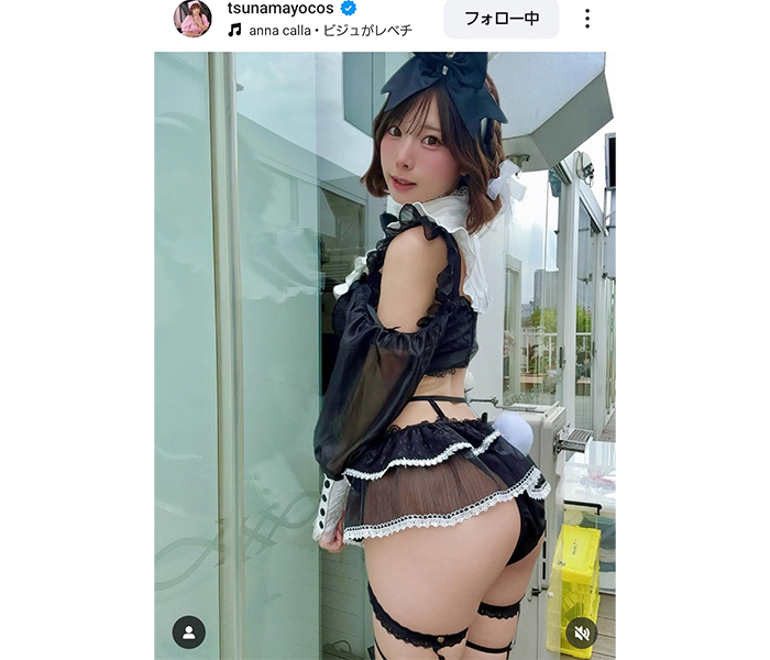 つなまよ！、美尻ラインあらわなキューティ衣装でファン魅了