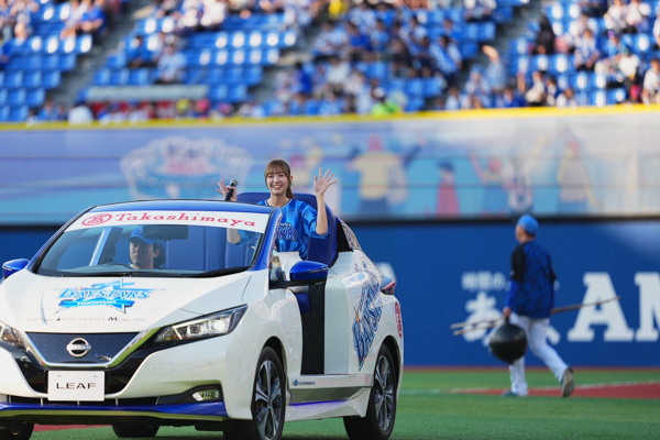 ＝LOVE、横浜DeNAベイスターズ×埼玉西武ライオンズ戦にてパフォーマンスを披露！