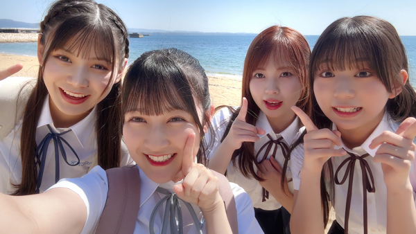 センターは地頭江音々！HKT48、19thシングル「半袖天使」MV解禁！白い制服姿の天使たちとカラフルな衣装に注目
