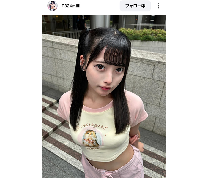 増田みい、甘カワスポーティ量産コーデでファン魅了！