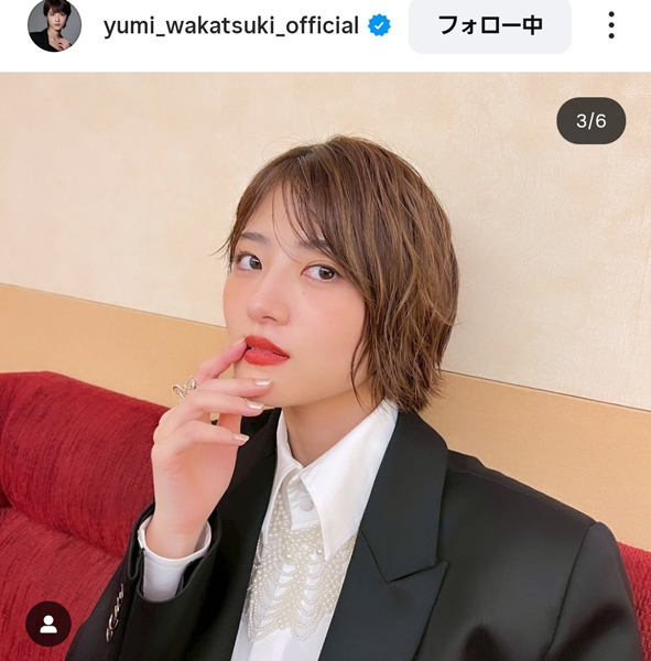 若月佑美、王子様すぎる中性コーデにファンメロメロ！