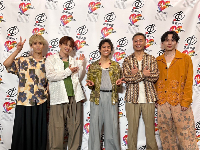 Da-iCE『音楽の日 2025』に生出演！番組に向けて書き下ろした新曲「Tasty Beating Sound」をテレビ初披露！