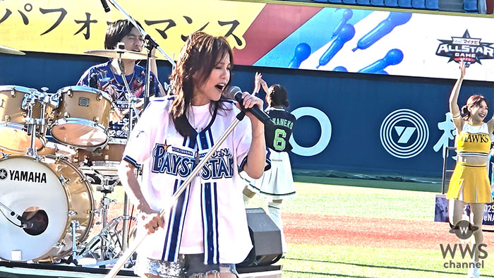 【動画】相川七瀬、ユニフォーム姿で「夢見る少女じゃいられない」熱唱！