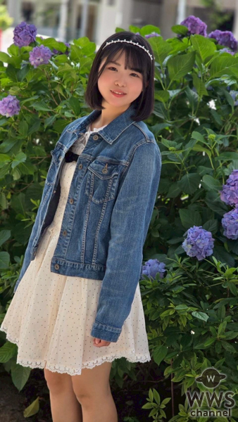 現役中学生・天野もも、ガーリーなコーデで思いを語る！ 「誰かのきっかけや光の様な存在になる」 ＜GIRLY MOON PROJECT＞