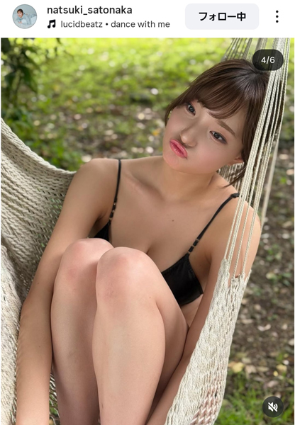 ミス・クールセクシー！里仲菜月、キラキラビキニで圧巻ボディを披露！！