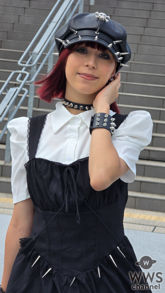 日本とルーマニアのハーフ、現役女子高生モデル・Fテミー 「好きなファッションを堂々と着ていくのが1番なのかな」第45回東京渋谷コレクション8月3日開催。