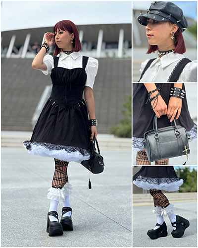 日本とルーマニアのハーフ、現役女子高生モデル・Fテミー 「好きなファッションを堂々と着ていくのが1番なのかな」第45回東京渋谷コレクション8月3日開催。