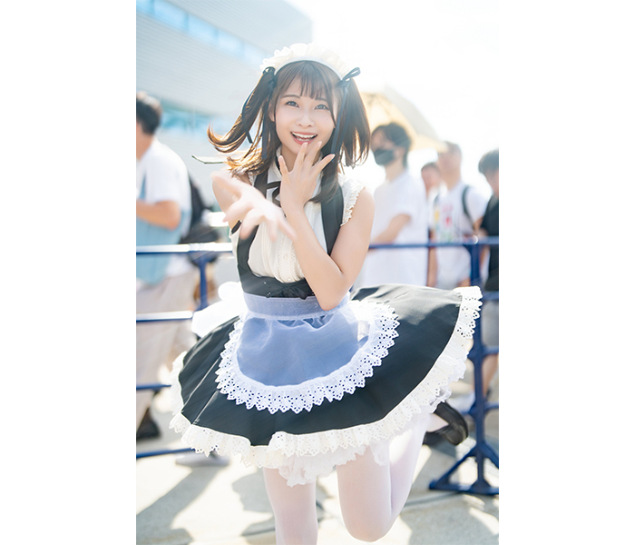 三田のえ、ファン悶絶の「めっちゃ可愛い」メイドコス投稿