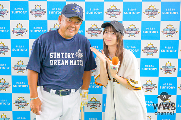 【動画】中村紀洋氏に黒嵜菜々子（Root mimi）がインタビュー！「今日は一発放り込みます！」