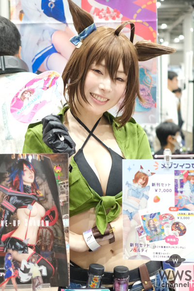 【写真特集】ICO、ウマ娘、アグネスタキオンの衣装でコミケに登場！（本人コメント）＜コミックマーケット106＞