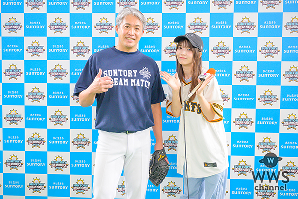 【動画】五十嵐亮太氏に黒嵜菜々子（Root mimi）がインタビュー！「スピードにこだわっていきたい」＜サントリードリームマッチ2025＞