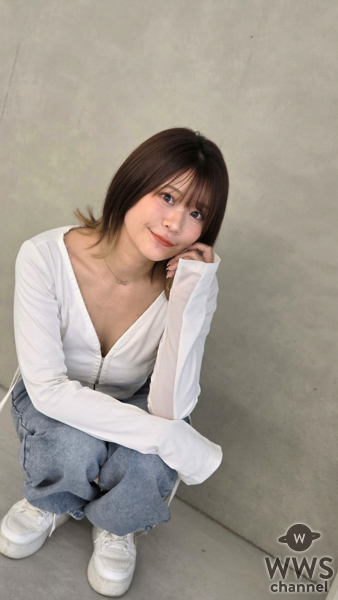 元レースクイーン・阿久津真央、韓国でカジュアルな私服コーデを披露！