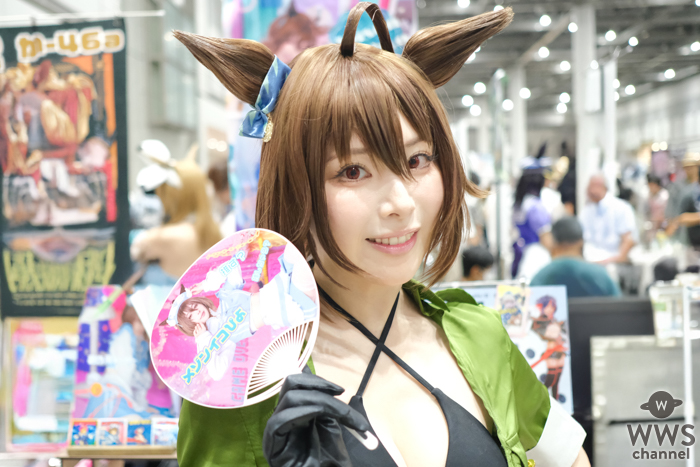 【写真特集】ICO、ウマ娘、アグネスタキオンの衣装でコミケに登場！（本人コメント）＜コミックマーケット106＞