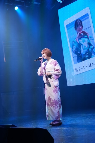萌名、アジアツアー2025 台湾で最終公演！初披露の白と紫の萌の花が入った浴衣姿で登場し大盛況で幕を閉じる。