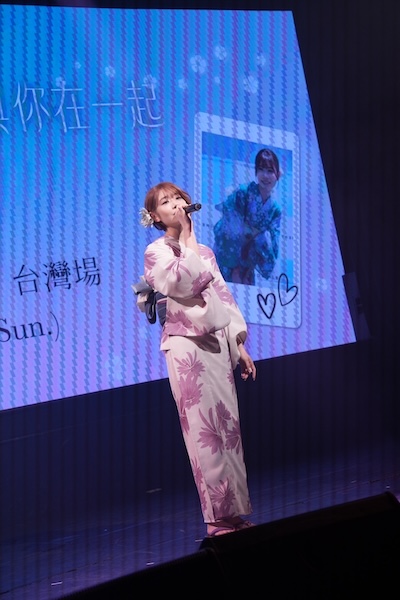 萌名、アジアツアー2025 台湾で最終公演！初披露の白と紫の萌の花が入った浴衣姿で登場し大盛況で幕を閉じる。