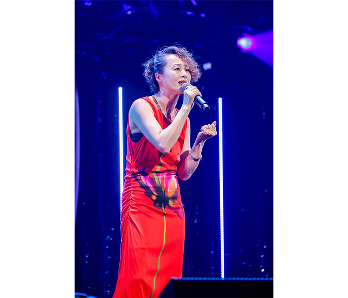 歌心りえ、広瀬香美プロデュースの新曲『愛の掟』を初披露！〈Kohmi EXPO 2025〉