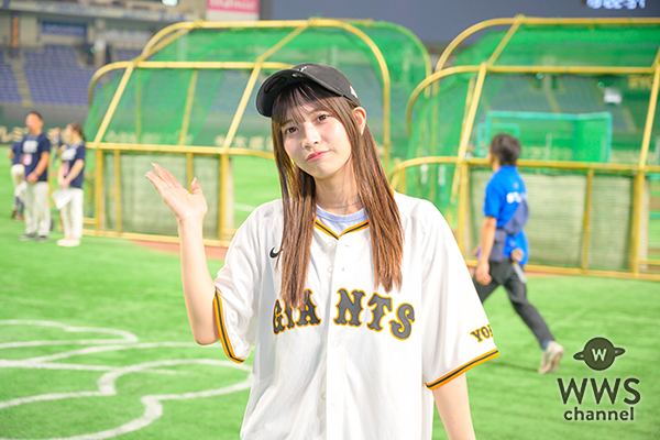 【動画】野球LOVERな黒嵜菜々子（Root mimi）、ジャイアンツユニフォーム姿で『サントリードリームマッチ2025』をレポート！