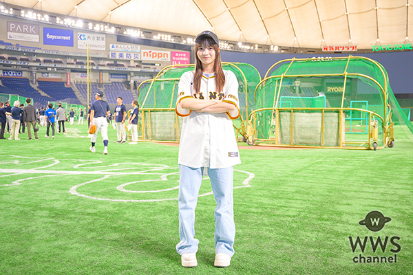 【動画】野球LOVERな黒嵜菜々子（Root mimi）、ジャイアンツユニフォーム姿で『サントリードリームマッチ2025』をレポート！