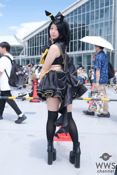 【写真特集】かわいすぎるポケモン・ブラッキーコスにドキッ！百儀葬がコミケに登場！（本人コメント）＜コミックマーケット106＞