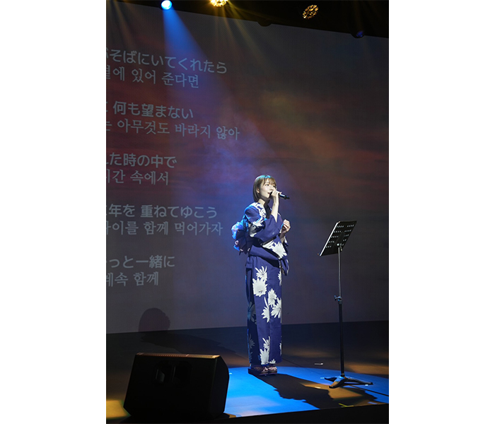 萌名、韓国で初のコンサート開催。初披露の浴衣姿で登場し韓国のファンを魅了し大盛況！