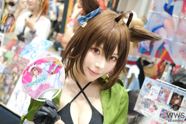 【写真特集】ICO、ウマ娘、アグネスタキオンの衣装でコミケに登場！（本人コメント）＜コミックマーケット106＞