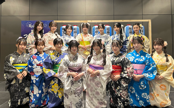 Rain Tree、浴衣姿で3rdデジタルシングルリリース発表「期待以上のRain Treeを見せたい」