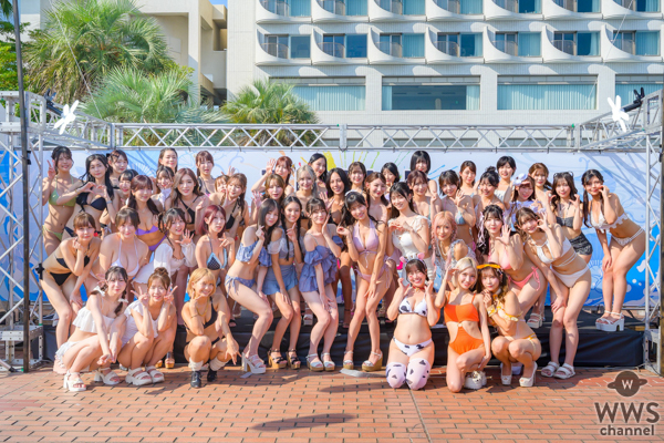 人気セクシー女優＆グラビアアイドルのセクシーすぎる集合SHOT！圧巻の水着姿を披露した『TREND GIRLS撮影会2025 大磯ロングビーチ』