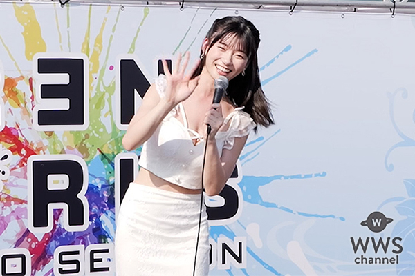 【動画】瀬戸環奈、ホワイトワンピース姿でスペシャルトークステージに登場！ ＜TREND GIRLS撮影会2025 大磯ロングビーチ＞