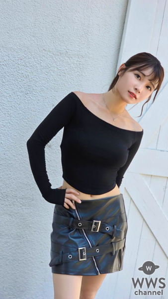 三田のえ、ミニ丈ブラックコーデで美脚アピール！「ワクワクさせられることをやりたくてどんどん面白い感じに・・・」