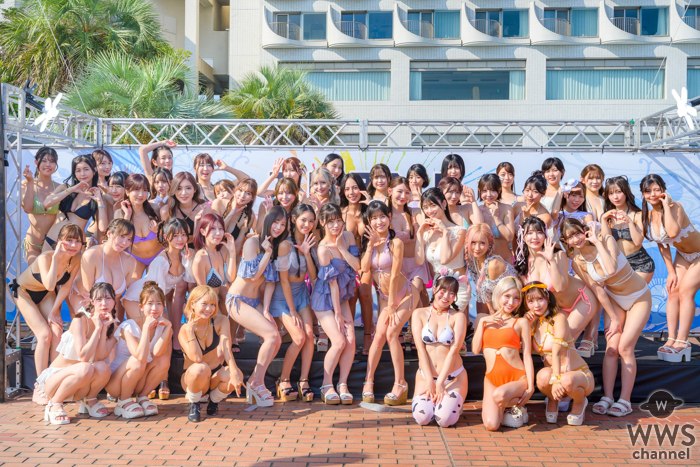 人気セクシー女優＆グラビアアイドルのセクシーすぎる集合SHOT！圧巻の水着姿を披露した『TREND GIRLS撮影会2025 大磯ロングビーチ』
