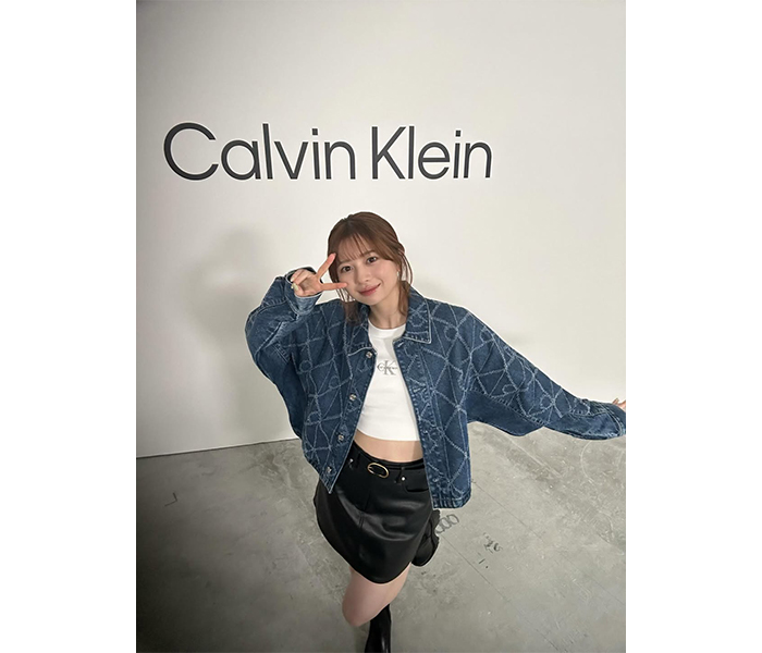 桜田ひより、Calvin Klein着こなす姿にファン悶絶！美肌チラ見せデニムコーデ公開「最高ですね」