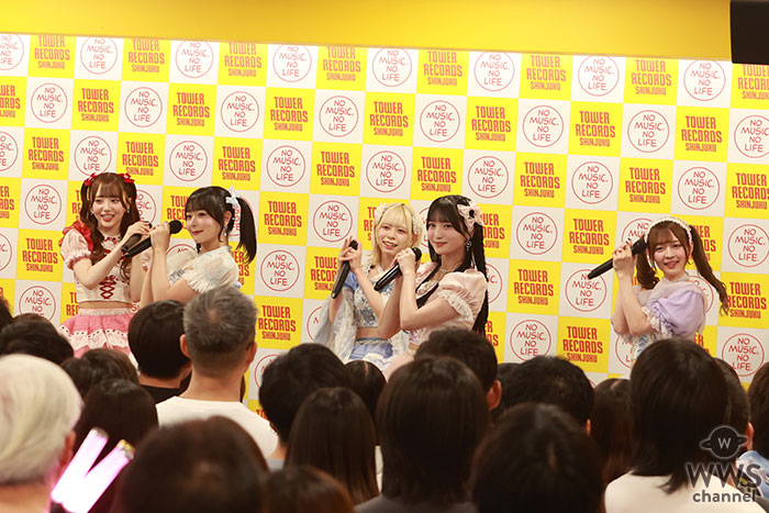 Onephony、新宿タワレコリリイベで 熱狂の嵐！唯一無二の可愛すぎる パフォーマンスで盛り上げる。