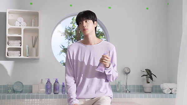 【動画】BTS・JIN、新CM「ルシードエル Re:(アールイー)シリーズ」篇メイキング公開！