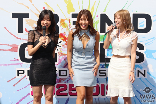 河北彩伽、大型撮影会イベントにMCで登場！トークショーを盛り上げる！