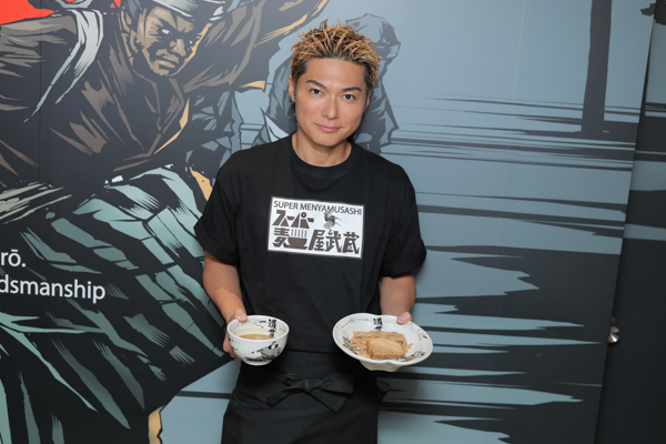 EXILE SHOKICHI登壇！「スーパー麺」と「麺屋武蔵」のコラボレーションイベント『スーパー麺屋武蔵』 アンバサダー・EXILE SHOKICHIが一日店長に就任！！