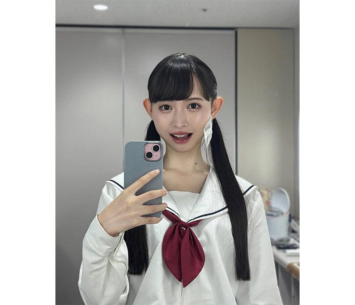 水瀬紗彩耶、清楚キュートな制服姿にファン悶絶「紗彩耶さん、本当に可愛すぎて」